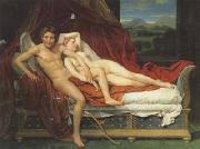 Jacques-Louis David Cupid and psyche (mk02) china oil painting reproduction